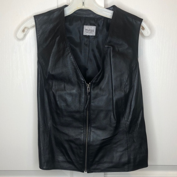 Wilson’s Leather Maxima Leather Vest. - Picture 7 of 13